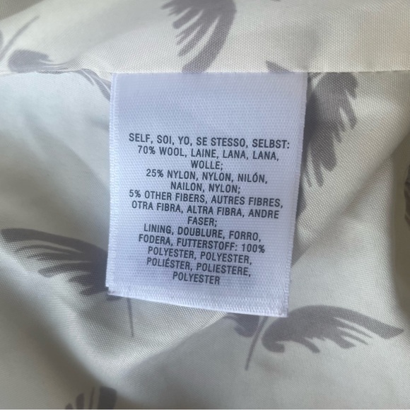 Anthropologie Elevenses Wool Vest Womens Small Gray Pockets Academia Layer Open - Picture 12 of 14